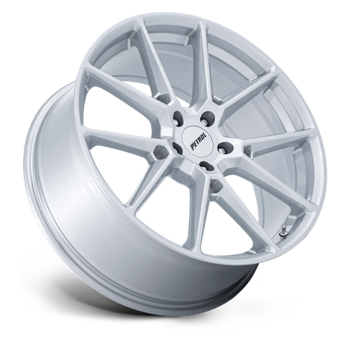 Petrol PE002 P1E 18x8 Gloss Silver 5x114.3 40mm