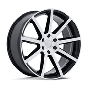 Petrol PE007 P6E 20x9.5 Gloss Black W/ Machined Face 6x135 30mm