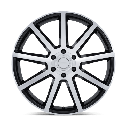 Petrol PE007 P6E 20x9.5 Gloss Black W/ Machined Face 6x135 30mm