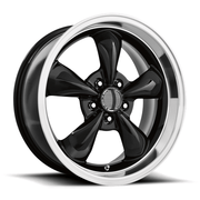 Performance Replicas PR106 18x10 Gloss Black W/ Machined Lip 5x114.3 45mm