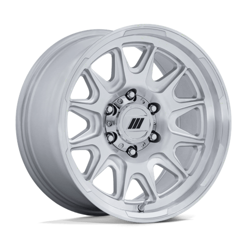 Pro Comp Alloys PA200 PULSE 17x8 Gloss Silver W/ Machined Face 6x135 20mm