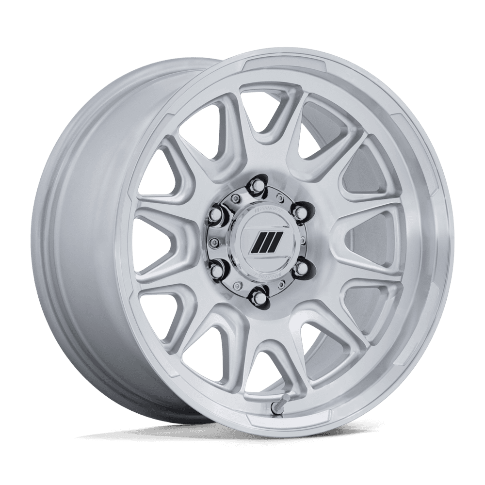 Pro Comp Alloys PA200 PULSE 17x8 Gloss Silver W/ Machined Face 6x135 20mm