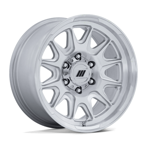 Pro Comp Alloys PA200 PULSE 17x8.5 Gloss Silver W/ Machined Face 6x135 0mm