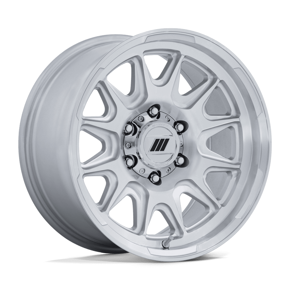 Pro Comp Alloys PA200 PULSE 17x8.5 Gloss Silver W/ Machined Face 6x135 0mm