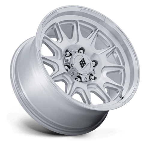 Pro Comp Alloys PA200 PULSE 17x8 Gloss Silver W/ Machined Face 6x135 20mm