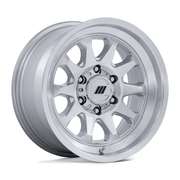 Pro Comp Alloys PA203 BEACON 17x8 Gloss Silver W/ Machined Face 6x135 20mm