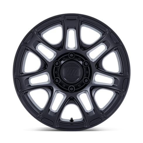 Pro Comp Alloys PA204 ROUGHNECK 17x8 Matte Black 5x114.3 35mm