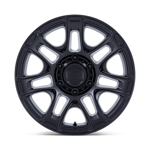 Pro Comp Alloys PA204 ROUGHNECK 17x8 Matte Black 5x114.3 35mm