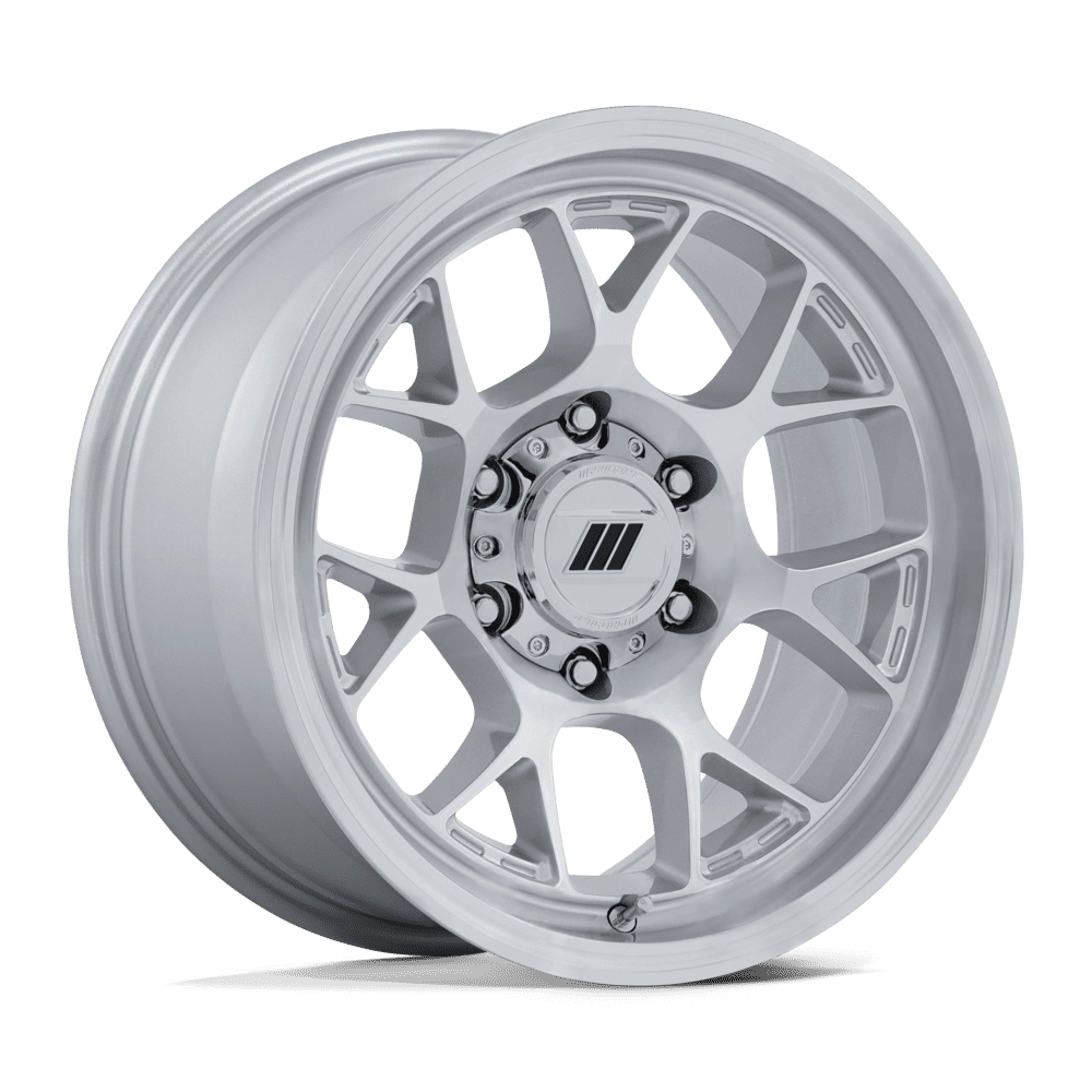 Pro Comp Alloys PA205 WRAITH 17x8.5 Gloss Silver W/ Machined Face 6x135 0mm
