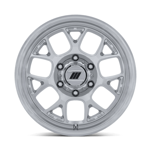 Pro Comp Alloys PA205 WRAITH 17x8 Gloss Silver W/ Machined Face 6x135 20mm