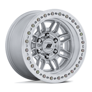 Pro Comp Alloys PA208 EQUALIZER BL 17x9 Gloss Silver W/ Machined Face 6x135 1mm