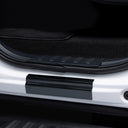 Putco 15-20 Ford F-150 - SuperCrew w/ F-150 Etchinng (4pcs) Black Platinum Door Sills
