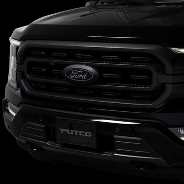 Putco 2023 Ford F-150 Front Luminix Ford LED Emblem - w/Camera CutOut w/o Spray Washer