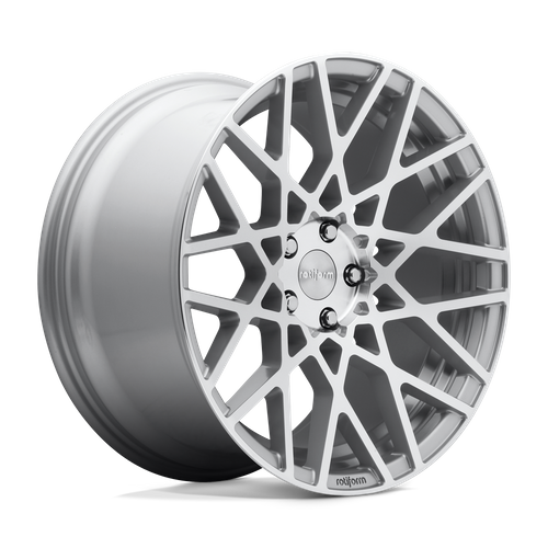 Rotiform R110 BLQ 18x8.5 Gloss Silver Machined 5x114.3 38mm