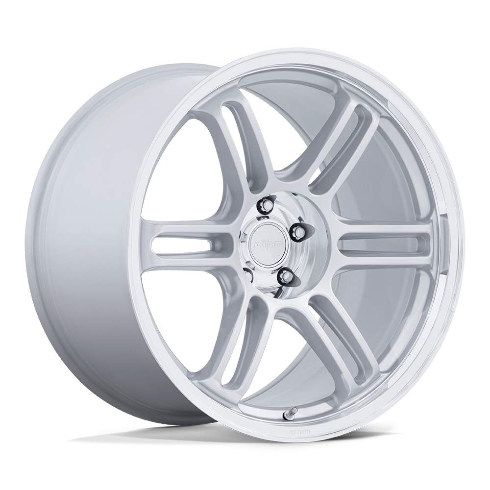 Rotiform RC209 RPS 20x12 Matte Silver W/ Diamond Cut Li 5x114.3 25mm