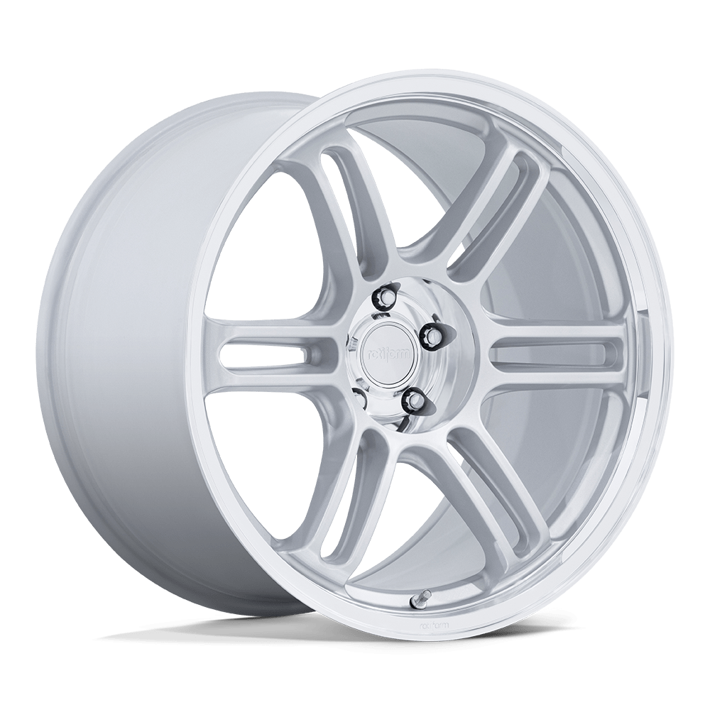 Rotiform RC209 RPS 18x9.5 Matte Silver W/ Diamond Cut Li 5x114.3 25mm
