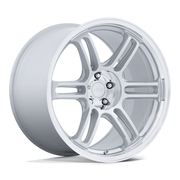 Rotiform RC209 RPS 20x12 Matte Silver W/ Diamond Cut Li 5x114.3 25mm