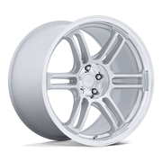 Rotiform RC209 RPS 18x8.5 Matte Silver W/ Diamond Cut Li 5x114.3 35mm