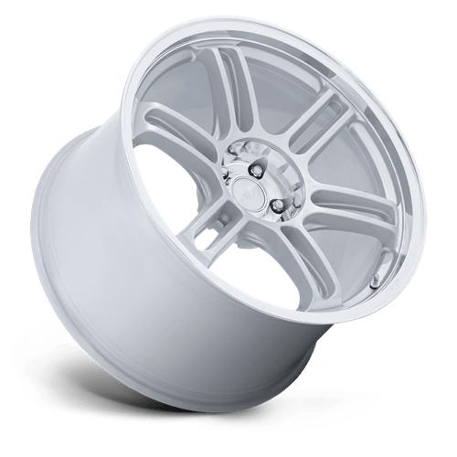 Rotiform RC209 RPS 18x9.5 Matte Silver W/ Diamond Cut Li 5x114.3 25mm