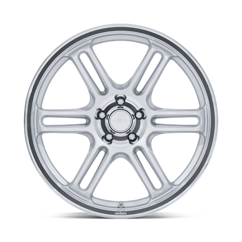 Rotiform RC209 RPS 18x9.5 Matte Silver W/ Diamond Cut Li 5x114.3 38mm