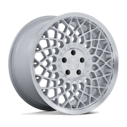Rotiform RC212 CJJ 18x9.5 Gloss Silver W/ Machined Lip 5x114.3 38mm