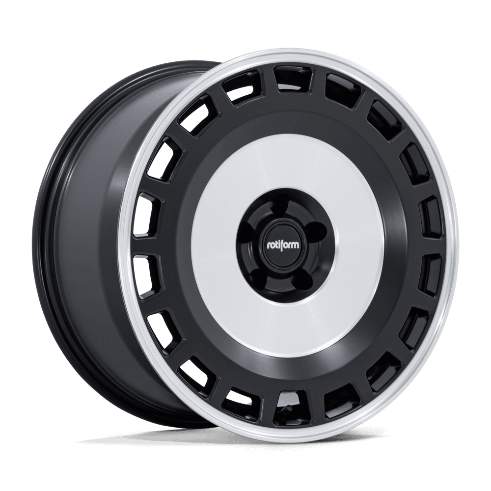 Rotiform RC213 ZBF 19x10.5 Matte Black W/ Machined Face 5x114.3 35mm