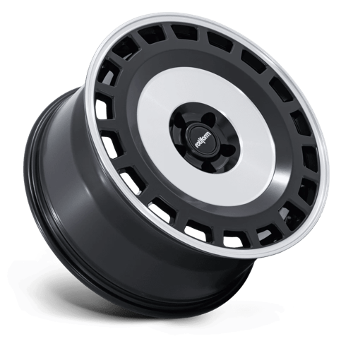 Rotiform RC213 ZBF 18x9.5 Matte Black W/ Machined Face 5x114.3 25mm