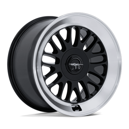Rotiform RC214 SCP 19x11 Gloss Black W/ Diamond Cut Lip 5x114.3 50mm