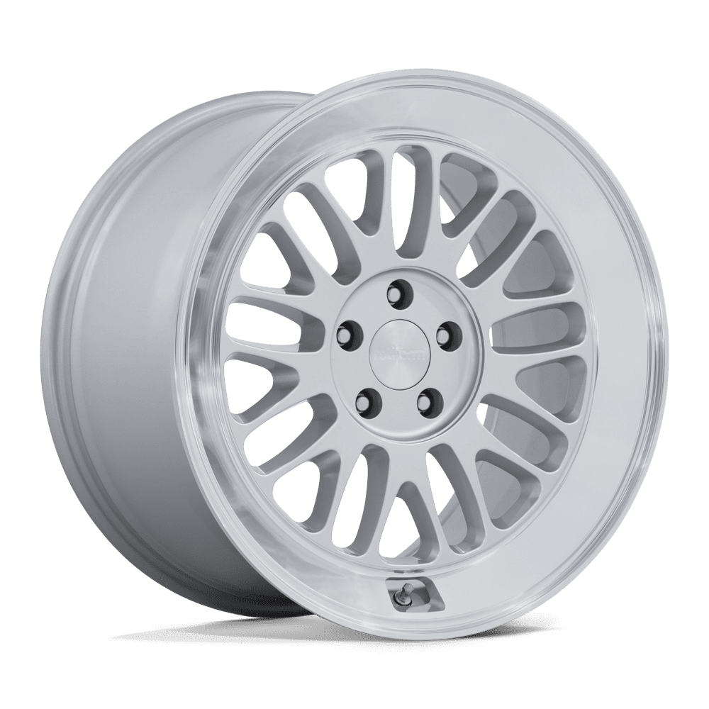 Rotiform RC214 SCP 19x11 Gloss Silver W Diamond Cut Lip 5x114.3 50mm