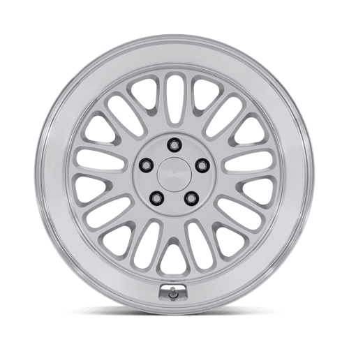 Rotiform RC214 SCP 18x8.5 Gloss Silver W Diamond Cut Lip 5x114.3 35mm