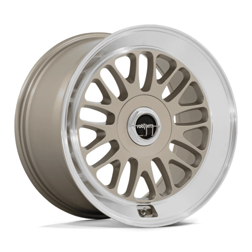 Rotiform RC214 SCP 19x8.5 Matte Gold W/ Diamond Cut Lip 5x114.3 35mm