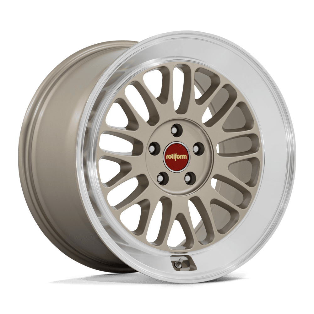 Rotiform RC214 SCP 19x11 Matte Gold W/ Diamond Cut Lip 5x114.3 50mm