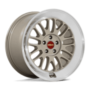 Rotiform RC214 SCP 19x8.5 Matte Gold W/ Diamond Cut Lip 5x114.3 35mm