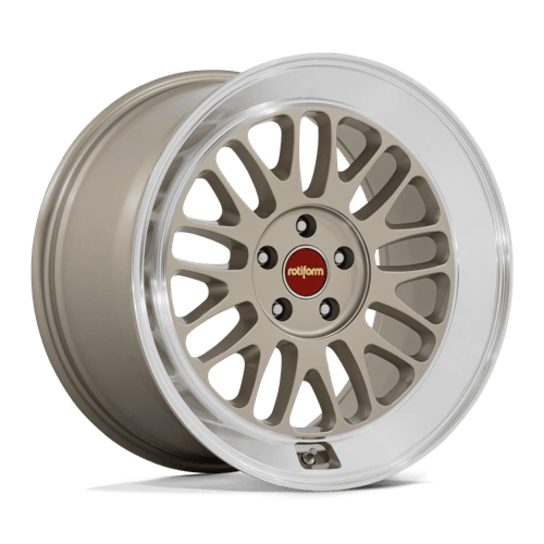 Rotiform RC214 SCP 19x8.5 Matte Gold W/ Diamond Cut Lip 5x114.3 35mm