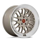 Rotiform RC214 SCP 18x9.5 Matte Gold W/ Diamond Cut Lip 5x114.3 25mm