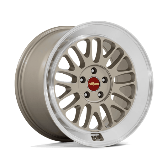 Rotiform RC214 SCP 19x10.5 Matte Gold W/ Diamond Cut Lip 5x114.3 35mm