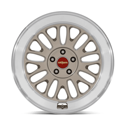 Rotiform RC214 SCP 19x11 Matte Gold W/ Diamond Cut Lip 5x114.3 50mm