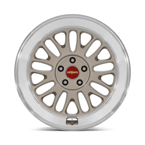 Rotiform RC214 SCP 19x11 Matte Gold W/ Diamond Cut Lip 5x114.3 50mm