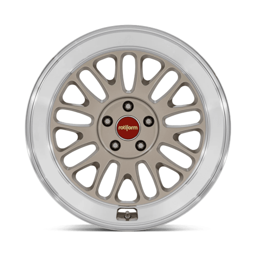 Rotiform RC214 SCP 19x8.5 Matte Gold W/ Diamond Cut Lip 5x114.3 35mm