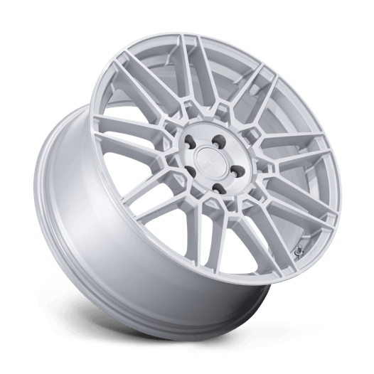 Rotiform RC215 TDX 19x8.5 Silver W/ Machined Face 5x114.3 35mm