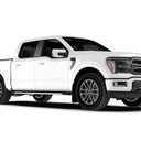 Rally Armor 21-25 Ford F-150 (Excl. Raptor) Black UR Mud Flap w/Metallic Black Logo