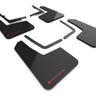 Rally Armor 21-25 Ford F-150 Raptor Gen 3 Black UR Mud Flap w/Red Logo