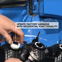 Raxiom 05-09 Ford Mustang Sequential Tail Light Kit (Plug-and-Play)