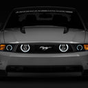 Raxiom 05-12 Ford Mustang GT LED Halo Fog Lights (Chrome)
