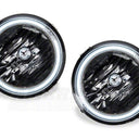 Raxiom 05-12 Ford Mustang GT LED Halo Fog Lights (Chrome)
