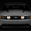 Raxiom 05-12 Ford Mustang GT LED Halo Fog Lights (Chrome)