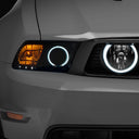 Raxiom 05-12 Ford Mustang GT LED Halo Fog Lights (Chrome)