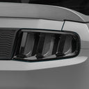 Raxiom 10-12 Ford Mustang Vector V2 LED Tail Lights - Gloss Black Housing (Clear Lens)