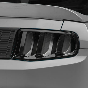 Raxiom 10-12 Ford Mustang Vector V2 LED Tail Lights - Gloss Black Housing (Clear Lens)