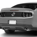 Raxiom 10-12 Ford Mustang Vector V2 LED Tail Lights - Gloss Black Housing (Clear Lens)